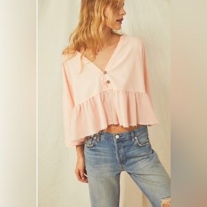 Free People Dallas Henley Top